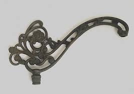 Vintage Cast Metal Floor Lamp Base Bridge Arm Victorian Shabby Chic Steampunk DD | eBay