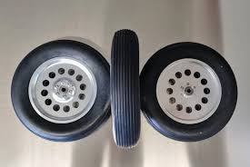 Scale aluminium wheel 6"