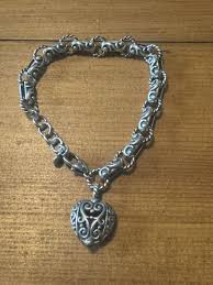 Brighton Women's Romantic Sculpted Jewelry Silver Plated ...