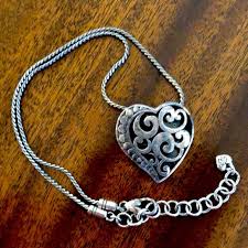 Brighton | Jewelry | Retired Rare Reversible Brighton Heart ...