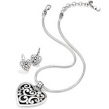 Contempo Heart Necklace - Brighton