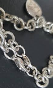 original Tiffany & Co Necklace & Bracelet set. Heart & round ...