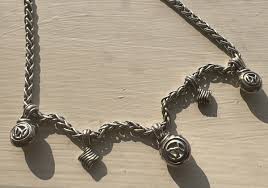 David Yurman Sterling Silver 18k Diamond Pendant Necklace ...