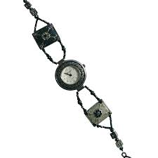 Dark Beaded Toggle Watch – Holy Thrift