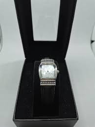 Exquisite Ecclissi 925 Solid Silver Mop Dial Onyx New ...