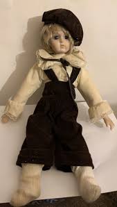 Franklin Mint Porcelain Heirloom Doll Danny 18" Vtg | eBay