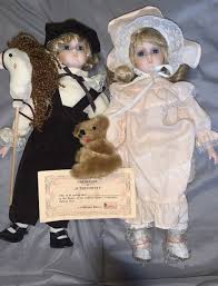 Vintage Brinn Tim and Kim Porcelain Doll Set | eBay