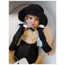 9" Linda Rick Couple of Key to My Heart Dolls in Heart Box. For Sale at Ruby Lane