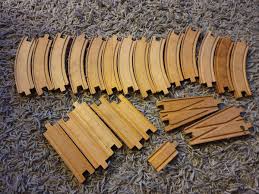WOODEN TRAIN TRACK LOT FITS Thomas the Tank Engine Thomas ...
