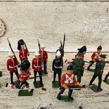 Lot of 16 Vintage Britains LTD Soldiers - Mixed Lot, Some Damage - Etsy