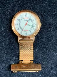 Vintage Pulsar Unisex Nurses Gold Tone Lumibrite Fob Watch - Etsy UK