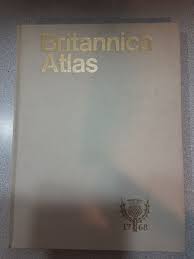 Large Vintage Britannica Atlas 1768 Encyclopaedia Brittanica ...