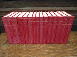 1971 Britannica Encyclopedia Set,red Encyclopedia,library ...