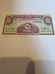 英国リネン銀行 1962年 SC208a 1ポンド紙幣(未流通) 英国纸币1 ...