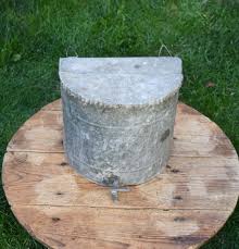 Vintage Galvanized Hanging Sink: Rustic Wall Decor ...