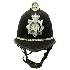 Original British Comb Top Queen's Crown Bobby Helmet from ...