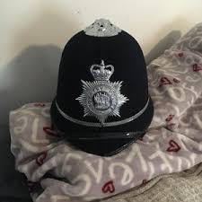 Vintage British Bobby Helmet Hat Coventry Constable With ...