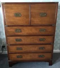 English Campaign Style Beacon Hill Dresser in United States