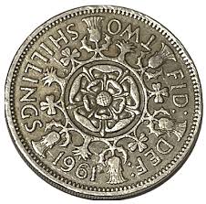 1961 Great Britain Florin Queen Elizabeth Two Shillings World Coin Lot B1-93 | eBay Australia