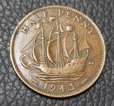 rare queen Elizabeth 2nd 1957 half penny coin · Whatnot: Shop, Sell, Connect