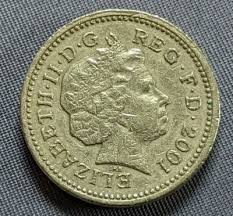 Incredibly Rare 2001 British One Pound Coin “DECUS ET TUTAMEN” Error | eBay