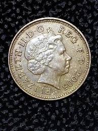 UK Great Britain 1 Penny 2005 One Cent coin. Elizabeth ll Portcullis H km# | eBay