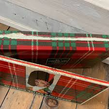 Vintage Biscuit Tin Tartan Crawford Scotland Edinburgh ...