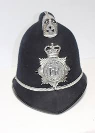 Vintage UK Gwent Constabulary Police "Bobby" Helmet - Size ...