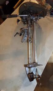 Sold at Auction: Old Evans Boat Motor