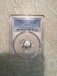 PCGS 2006S PR69DCAM 10 Cent Silver Combine Ship Fee ...