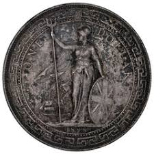 1898-B British Silver Trade Dollar KM.T5 - Extremely Fine