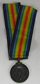 1918 British War Medal Wwi