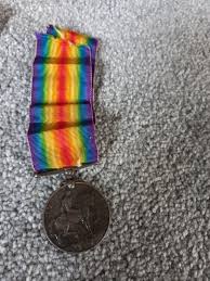 Thanks to "Mick_86" I now know that both of my medals both belonged to a Private T.Gosnell who was in the Scottish Borderers, and that the ribbons were the wrong was around.