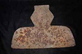 Antique 1800s Simmons & Co Cast Steel Broad Axe