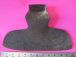 ANTIQUE / VINTAGE COLLINS & CO. BROAD AXE HEAD - LEGITIMUS - HARTFORD CT | #2344401324