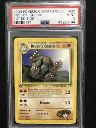 eBay Auction Item 283515529233 Tcg Cards 2000 Pokemon Gym Heroes