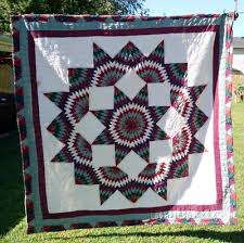 VTG Quilt Hand Stitched Handmade Bedspread 77" X 75" Full ...