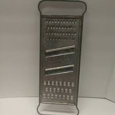 Vintage Bromco Heavy Duty Metal Cheese Grater Shredder Vegetable Slicer USA | eBay