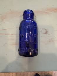 Lot of 3 Vintage Emerson Drug Co. Promo-Seltzer Cobalt Blue ...