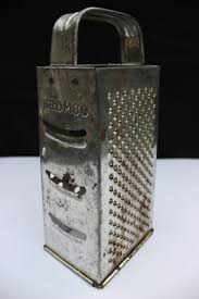 Vintage 1960s Bromco 4-Sided Metal Box Cheese Grater / Vegetable Shredder | eBay