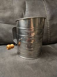 Bromwell Flour Sifter, Vintage Sifter, Vintage Kitchen Tool ...