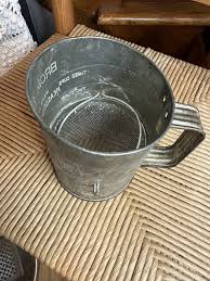 Vintage Colander, Sifter and Grater - Etsy