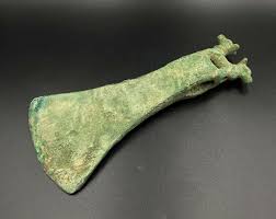 Ancient Nomadic Civilizations Steppe Culture Bronze Battle Axe | eBay