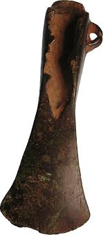 British spout ax from the Bronze Age, England Bell Beaker ...