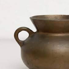 Vintage Bronze Pot, 1930 | Chairish