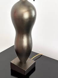 Vintage Patinated Bronze Finish Donghia Rafaela Table Lamp For Sale at 1stDibs