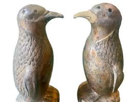 Antique Rare Jennings Brothers Bookends | 1923 | Artistic Metal Manufacturer Early 20th Century | Heavy Weight | Incredible Sculptural Gift - Etsy