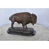 Outdoor Buffalo Statue | Wayfair