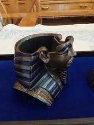 Summit Egyptian Pharoah King Tutankhamun Resin Bust SIGNED | eBay