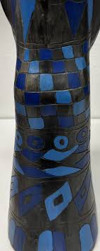 Manuel Felguerez Attributed 16” H Black Mexican Pottery Art Woman & Child Statue | eBay